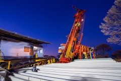 Sample Trays & Drill Rig